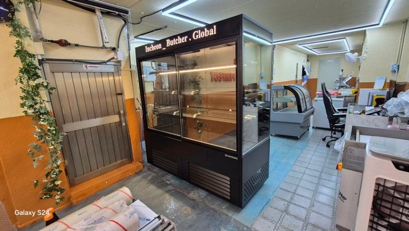 정육쇼케이스 일반냉장고 차이 — 한성쇼케이스 제작 사례
