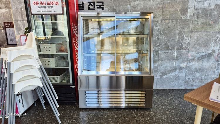 제과쇼케이스 출고 사진 1